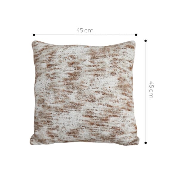 SOGA 2X 45cm Faux Fur Geometric Pillowcase – Gold - Image 6