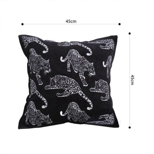 SOGA 2X 45cm Bold Panther Black Pillowcases - Image 6