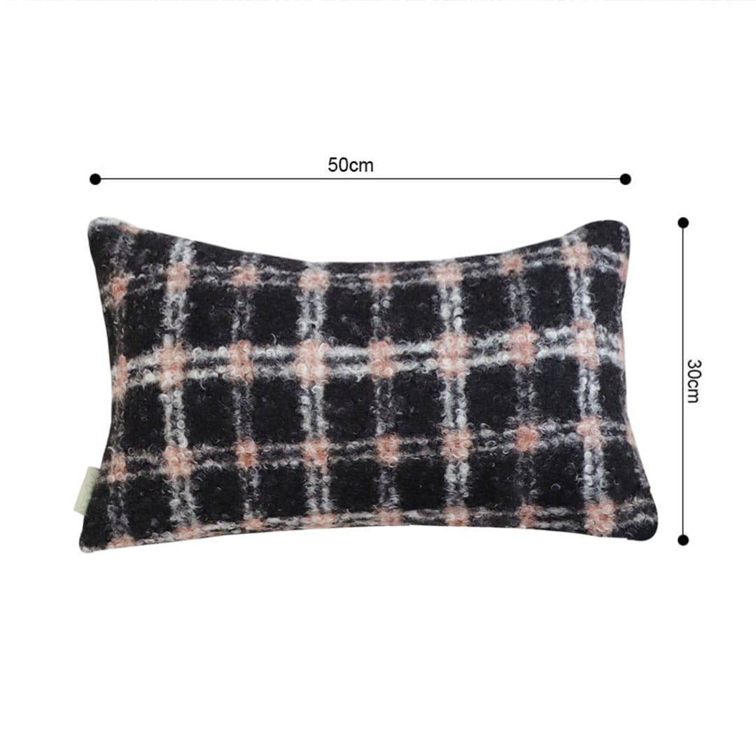 SOGA 2X 30x50cm Cozy Plaid Checkered Pillowcase - Image 6