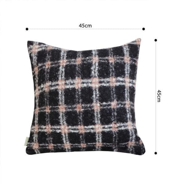 SOGA 2X 45cm Cozy Cabin Plaid Pillowcase - Image 6