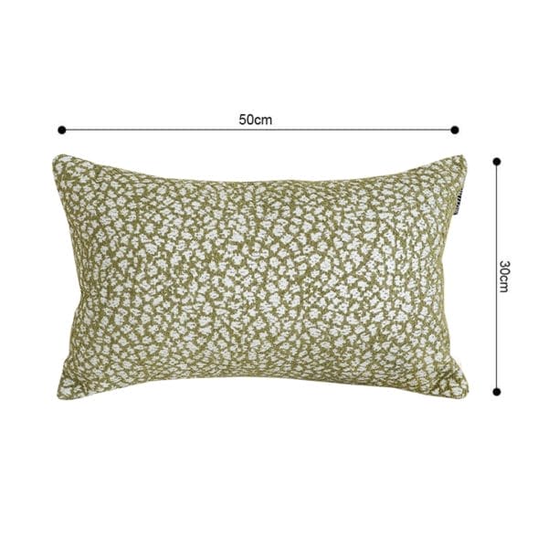 SOGA 2X 30x50cm Rectangular Textured Pillowcase – Olive Green Accent - Image 6