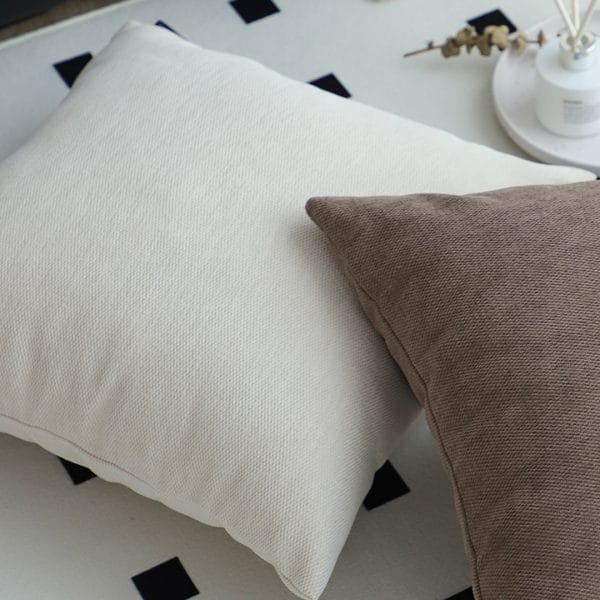 SOGA 2X 45cm Luxe White Rectangular Lumbar Pillowcase - Image 7