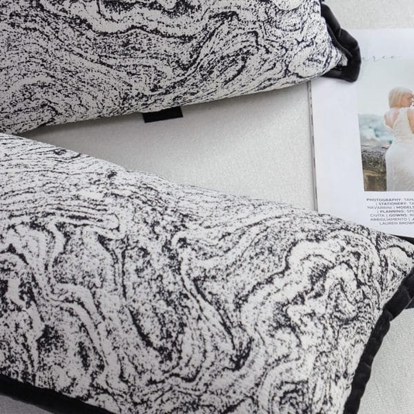 SOGA 2X 30x50cm Artistic Black Border Rectangular Pillowcase - Image 7