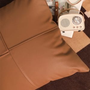 SOGA 2X 45cm Modern Terracotta Solid Color Textured Pillowcase