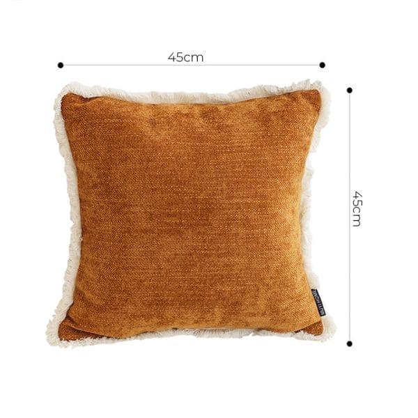 SOGA 2X 45cm Rust Orange Pillowcase - Image 6