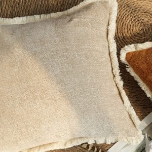 SOGA 2X 45cm Milk Coffee Square Pillowcase – Cozy Neutral Accent