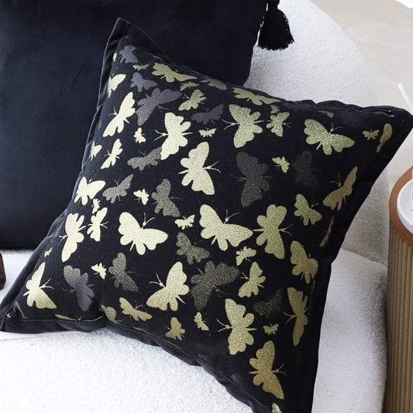 SOGA 2X 45cm Vintage Butterfly Decorative Pillowcase - Image 7