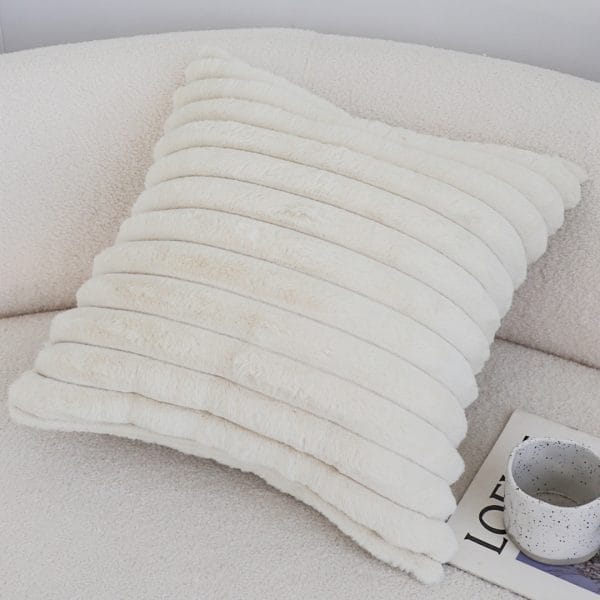 SOGA 2X 45cm Boho Cream Tassel Throw Pillow Cover - Image 7