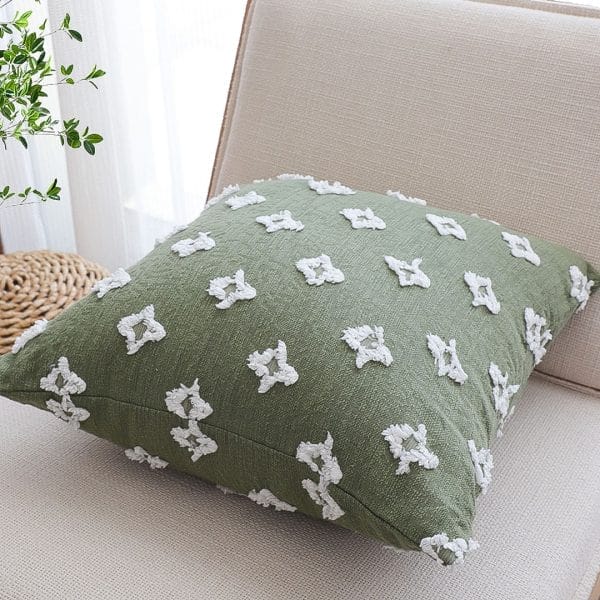 SOGA 2X 45cm Geometric Cross Pattern Pillow Cover - Image 7