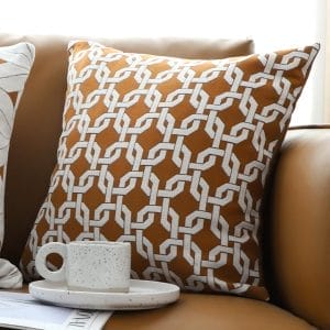 SOGA 2X 45cm Moroccan Lattice Decorative Pillow Cover