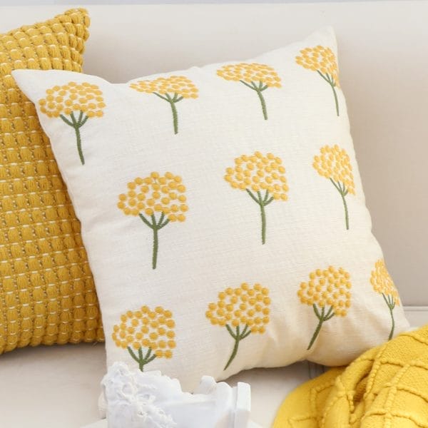 SOGA 2X 45cm Sunny Dandelion Print Pillow Cover - Image 7