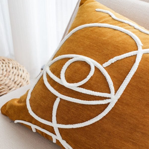 SOGA 2X 45cm Geometric Circle Harmony Pillowcase - Image 7