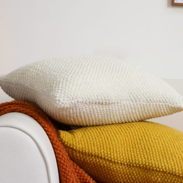 SOGA 2X 45cm Textured Cream Pillowcase - Image 7