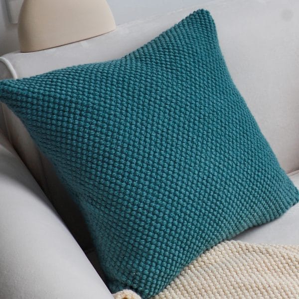 SOGA 2X 45cm Textured Teal Pillowcase - Image 7