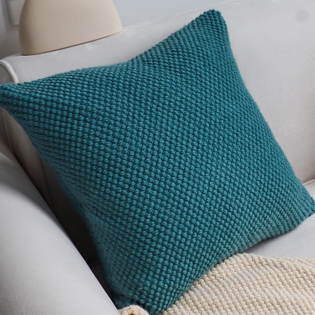 SOGA 2X 45cm Textured Teal Pillowcase - Image 7