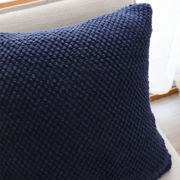 SOGA 2X 45cm Textured Midnight Pillowcase - Image 7