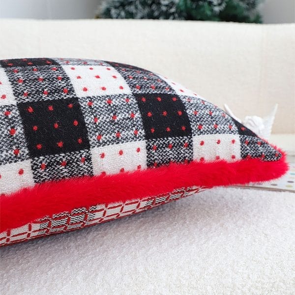 SOGA 2X 45cm CozyFest Buffalo Plaid Pillowcase - Image 7