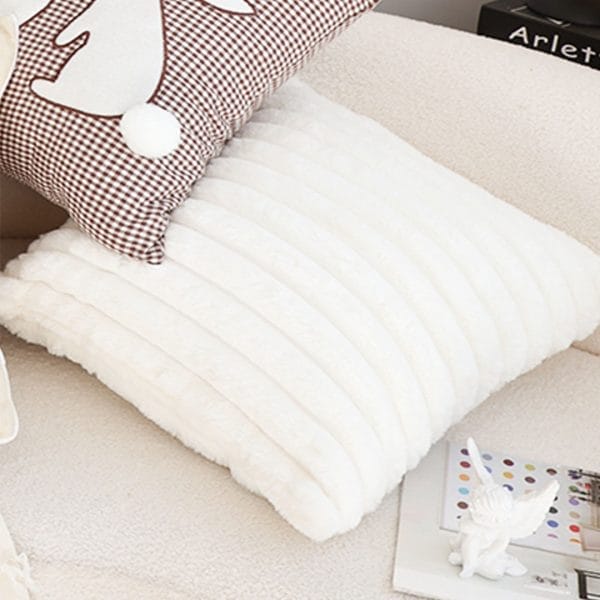 SOGA 2X 45cm Elegant White Textured Pillowcase - Image 7