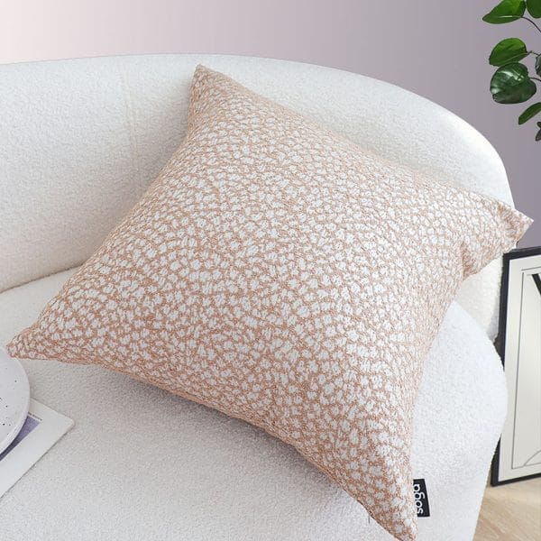 SOGA 2X 45cm Accessorize Dezi Cream Geometric Pillowcase - Image 7