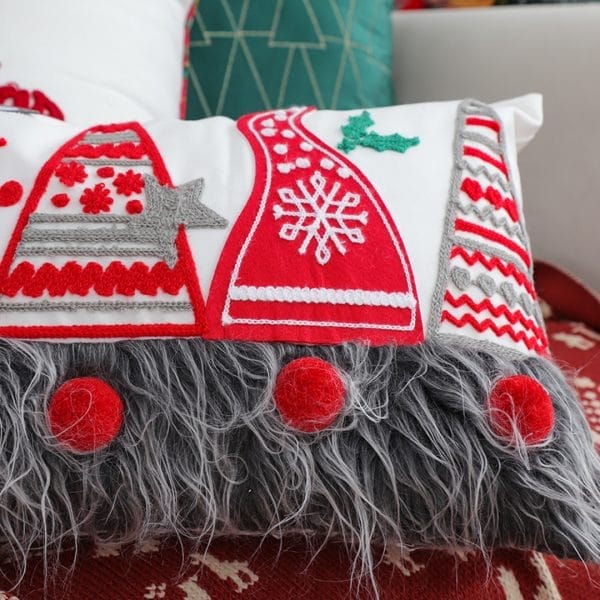 SOGA 2X 30x50cm White Christmas Rectangular Pillowcase with design - Image 7