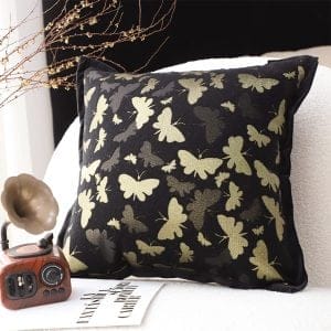 SOGA 2X 45cm Vintage Butterfly Decorative Pillowcase