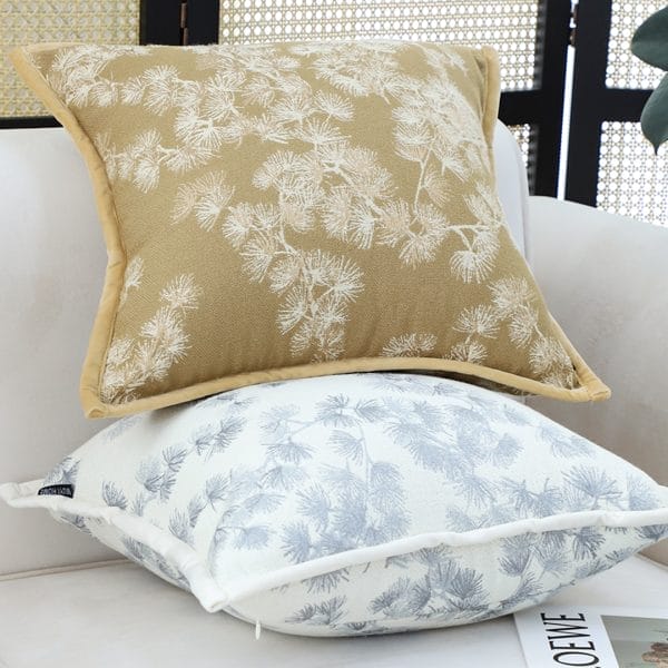 SOGA 2X 45cm Gray Floral Pillowcase - Image 8