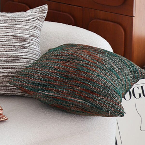 SOGA 2X 45cm Textured Woven Pillowcase - Image 8