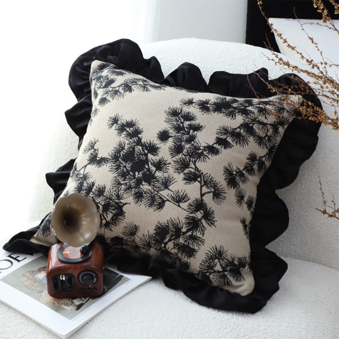 SOGA 2X 45cm Vintage Floral Decorative Pillow Cover - Image 8