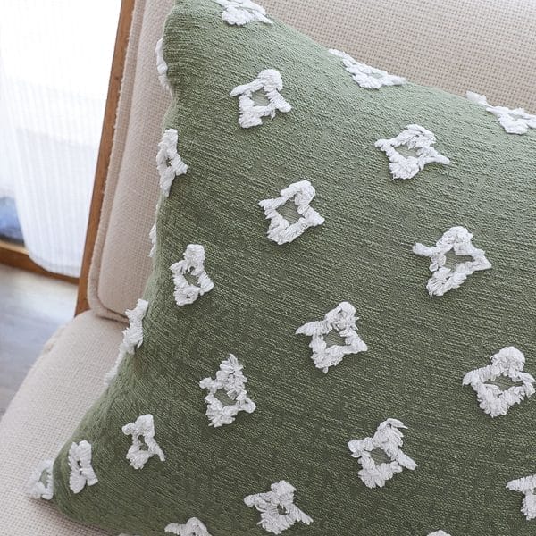 SOGA 2X 45cm Geometric Cross Pattern Pillow Cover - Image 8