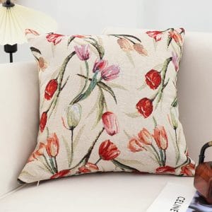 SOGA 2X 45cm Botanical Floral Pillowcase (Light)