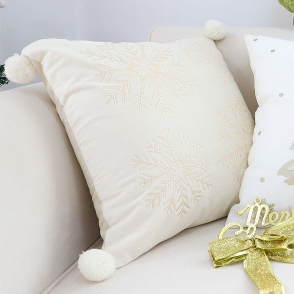SOGA 2X 45cm Classic Cream Holiday Pillowcase - Image 8