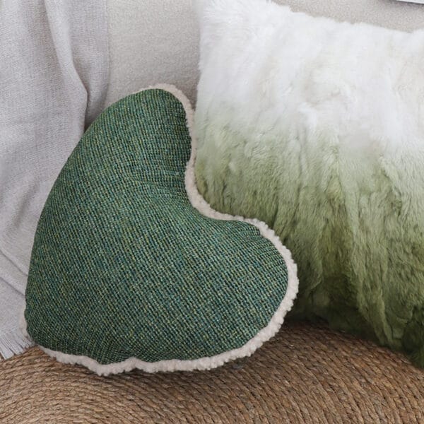 SOGA 2X 42x32cm Cozy Heart-Shaped Woven Pillowcase - Image 8