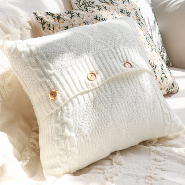SOGA 2X 45cm Knit Comfort Pillowcase - Image 8