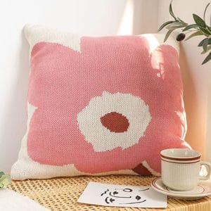 SOGA 2X 45cm Blush Bloom Pillowcase