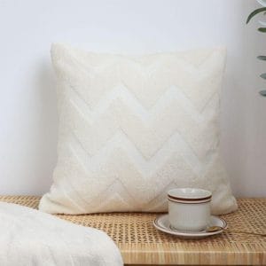 SOGA 2X 45cm Chevron Pure Pillowcase