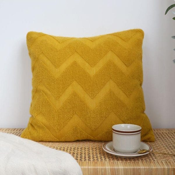 SOGA 2X 45cm Chevron Sunshine Pillowcase - Image 8