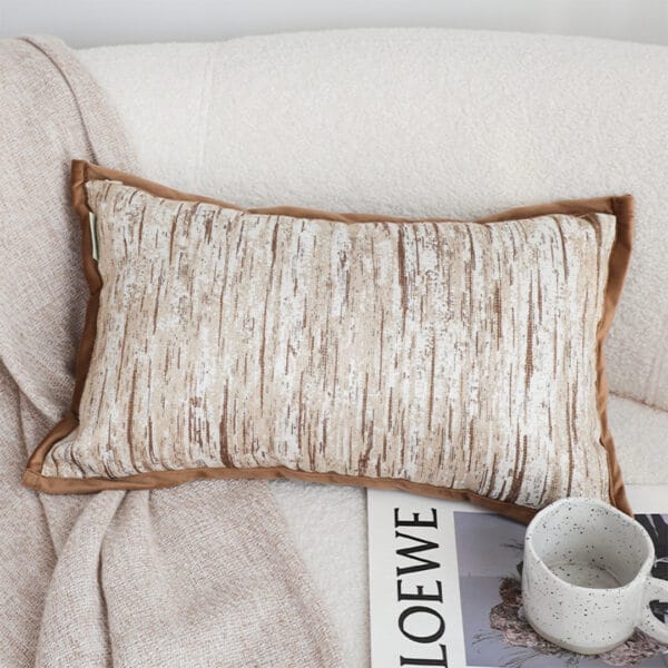 SOGA 2X 45cm Sohobo Rectangle Knitted Cushion Cover with Boho Fringe - Image 8