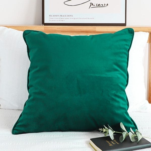 SOGA 2X 45cm Velvet Pillowcase (Emerald Green) - Image 8