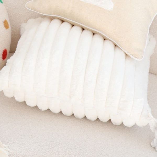 SOGA 2X 45cm Elegant White Textured Pillowcase - Image 8