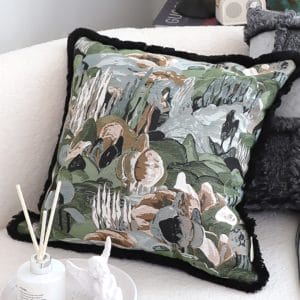SOGA 2X 45cm Artistic Landscape Tapestry Pillow Case