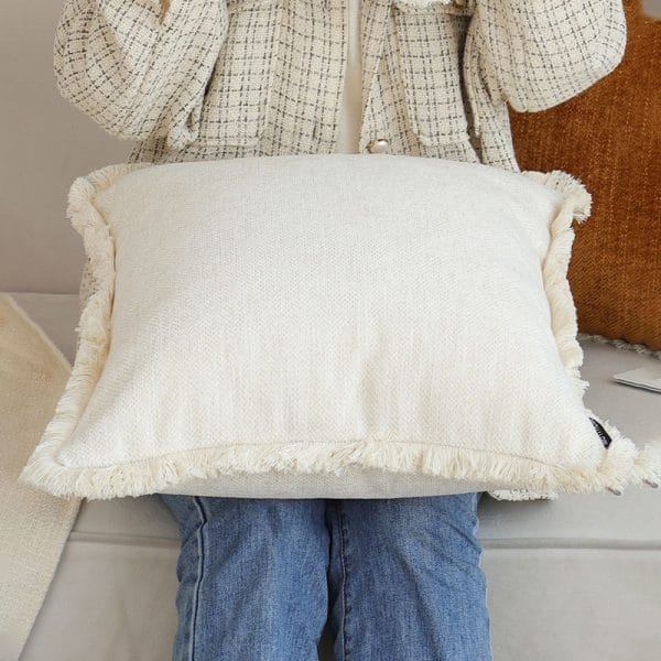 SOGA 2X 45cm Cream White Pillowcase - Image 10