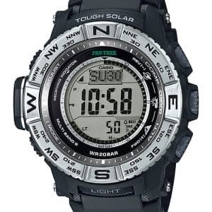 Casio Men's PRW-3500-1CR Atomic Resin Digital Watch