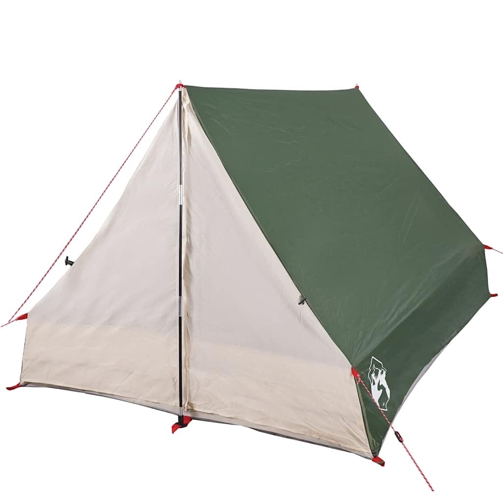 Camping Tent A-Frame 2-Person Green Waterproof - Image 6