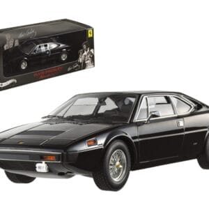 Ferrari Dino 308 GT4 Black (Elvis Presley Owned) "Elite Edition" Series 1/18 Diecast Model Car by Hot Wheels
